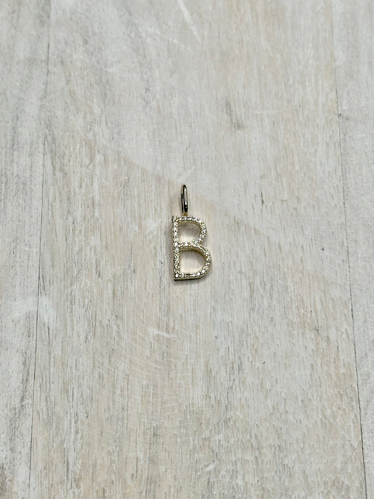 Sleek Initial Charm