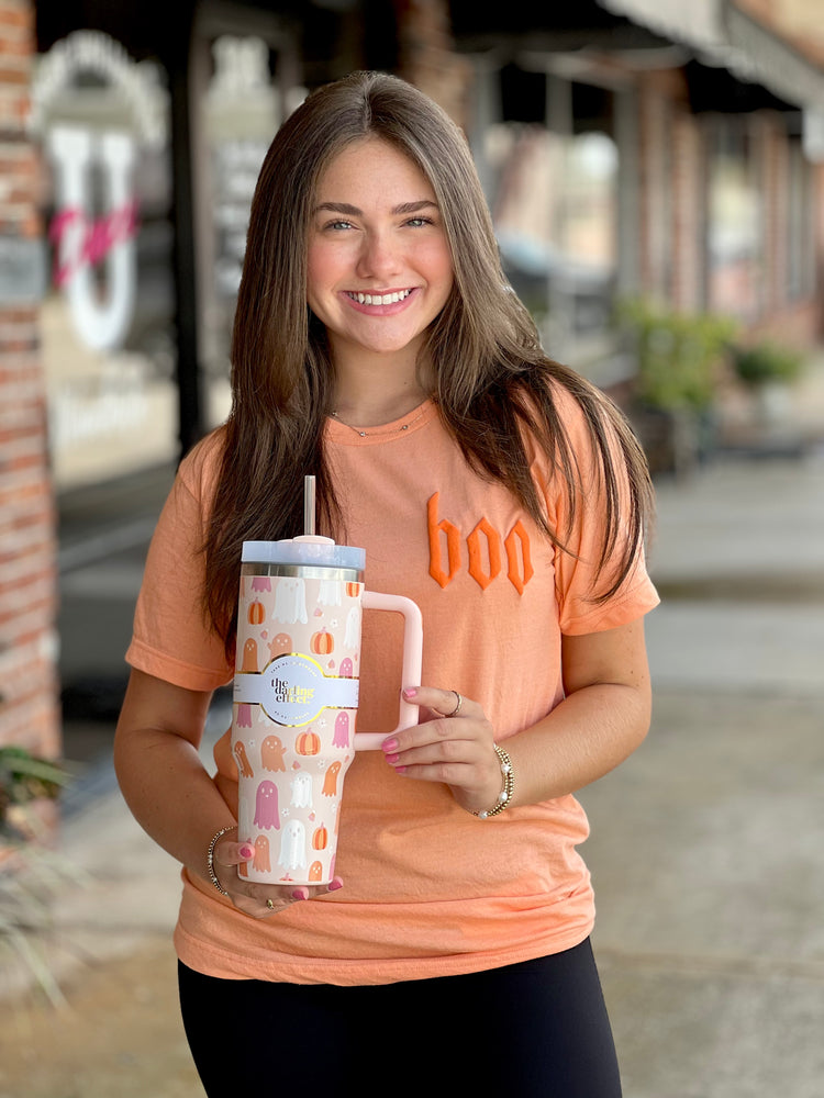 Boo Puff Orange Tee