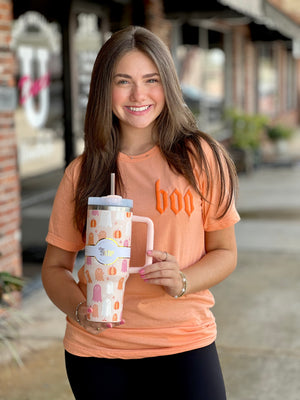 Boo Puff Orange Tee