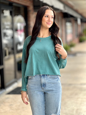 Coastal Breeze Cropped Top