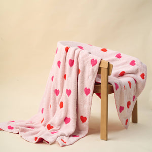 Lil Hearts Cozy Dreams Luxe Blanket