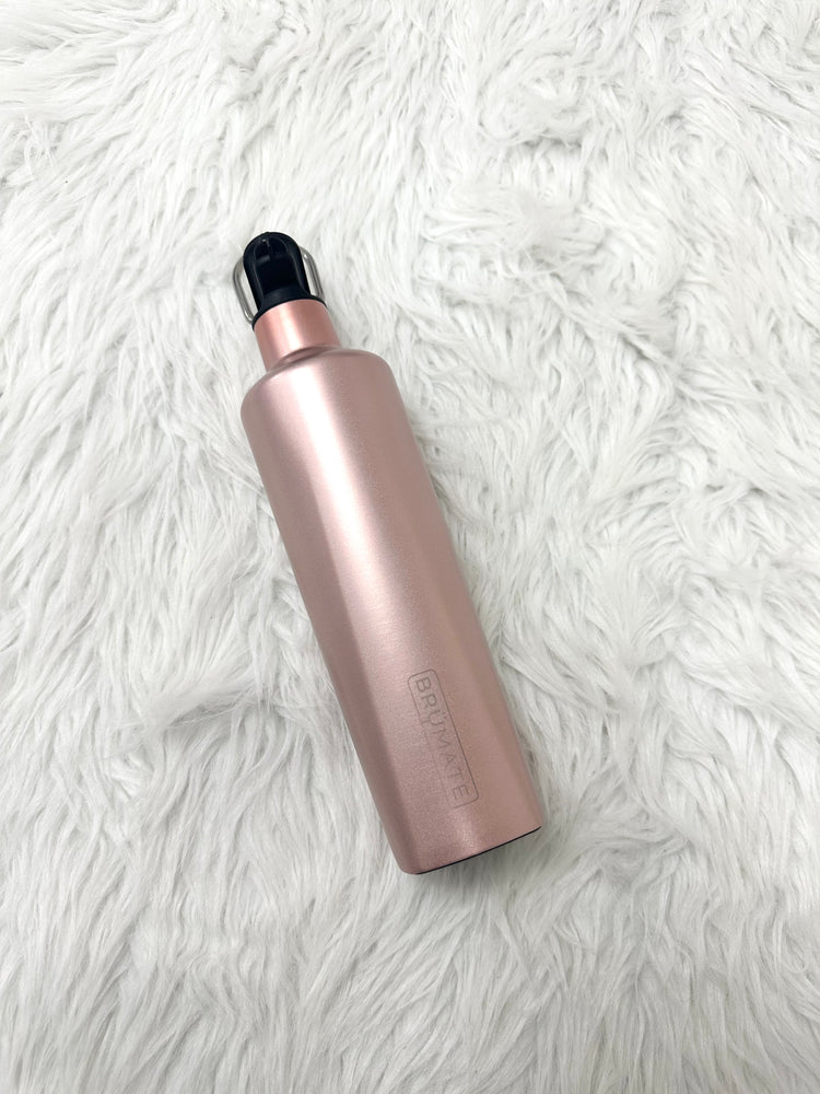 Brumate Rehydrated Bottle Rose Gold