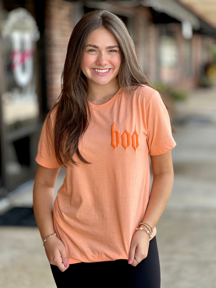 Boo Puff Orange Tee