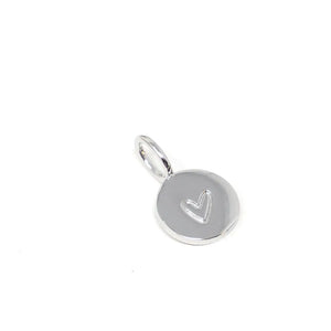 Engraved Heart Charm