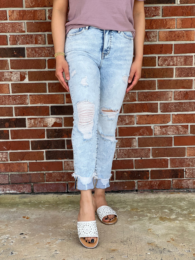 Bobbie Distressed Skinny Jeans