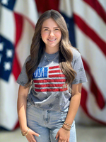 USA Flag Sequin Tee