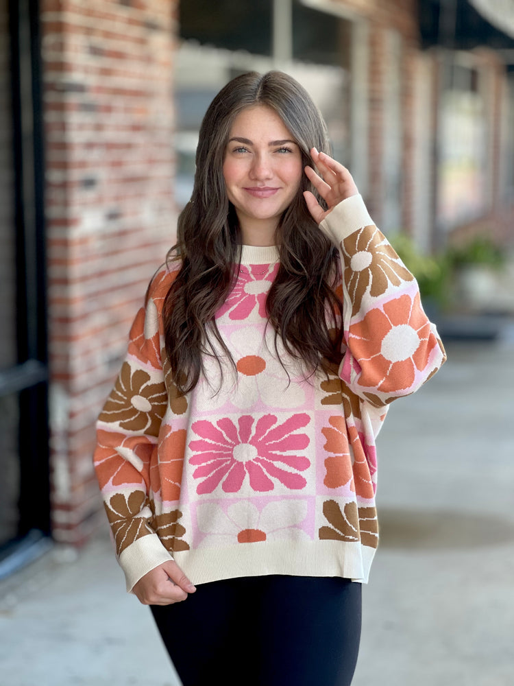 Flower Power Sweater