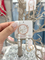 Pearl Hoop Earrings