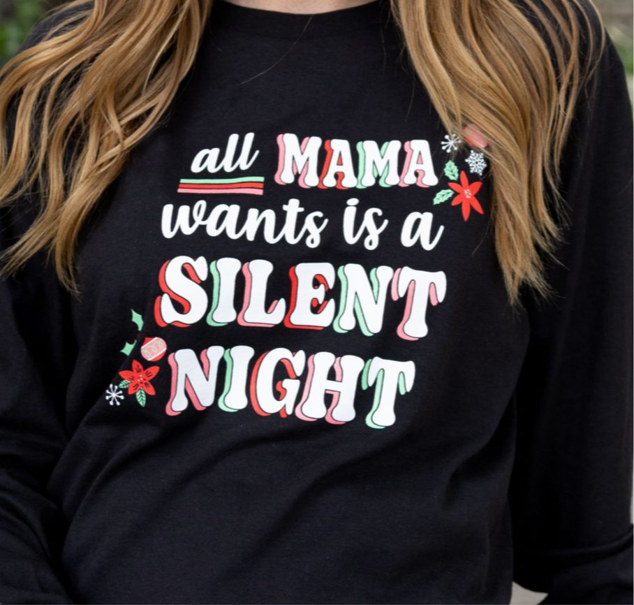 Mama Silent Night T Shirt