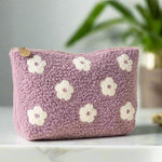 Teddy Pouch - Flower Purple