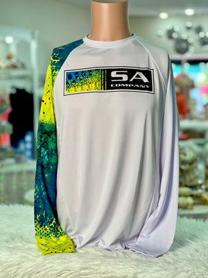 Performance Long Sleeve Shirt | Sleeve Mahi | Mahi Fade