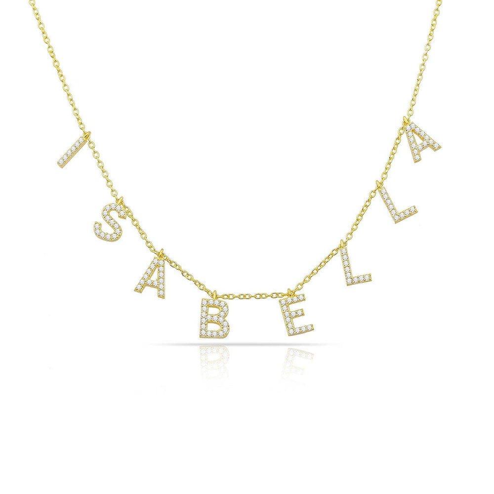 PREORDER It’s All in a Name® Personalized Necklace With Crystals