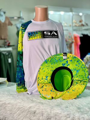 Performance Long Sleeve Shirt | Sleeve Mahi | Mahi Fade