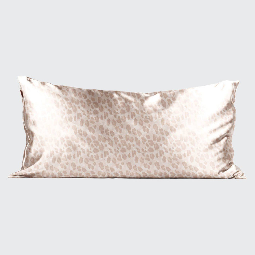 KITSCH - Satin King Pillowcase - Leopard