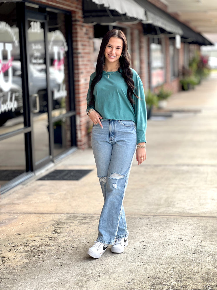 Coastal Breeze Cropped Top