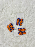 Wildcats Glitter Earrings