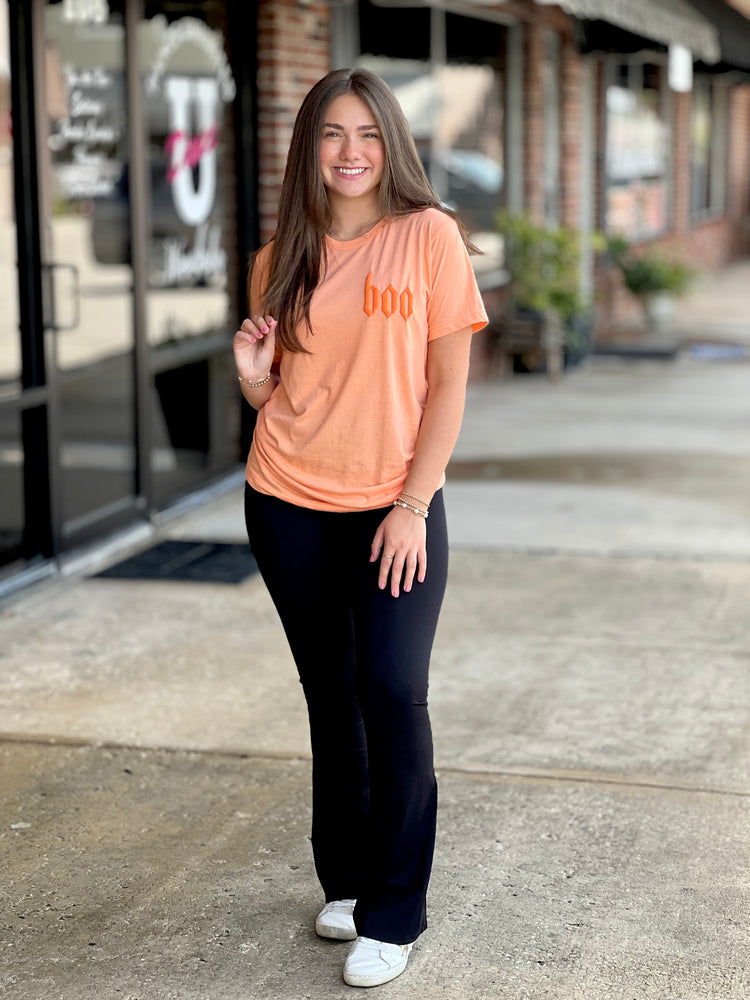 Boo Puff Orange Tee