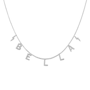 PREORDER It’s All in a Name® Personalized Necklace With Crystals