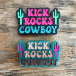 “Kick Rocks Cowboy” Car Freshie