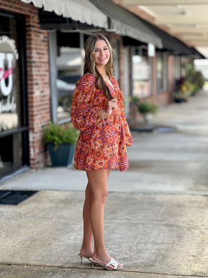 Boho Floral Romper