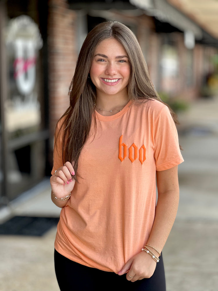 Boo Puff Orange Tee