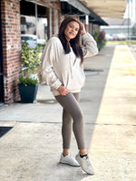 Nylon Rib Leggings