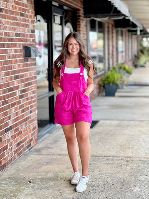 Pink Cambrie  Romper