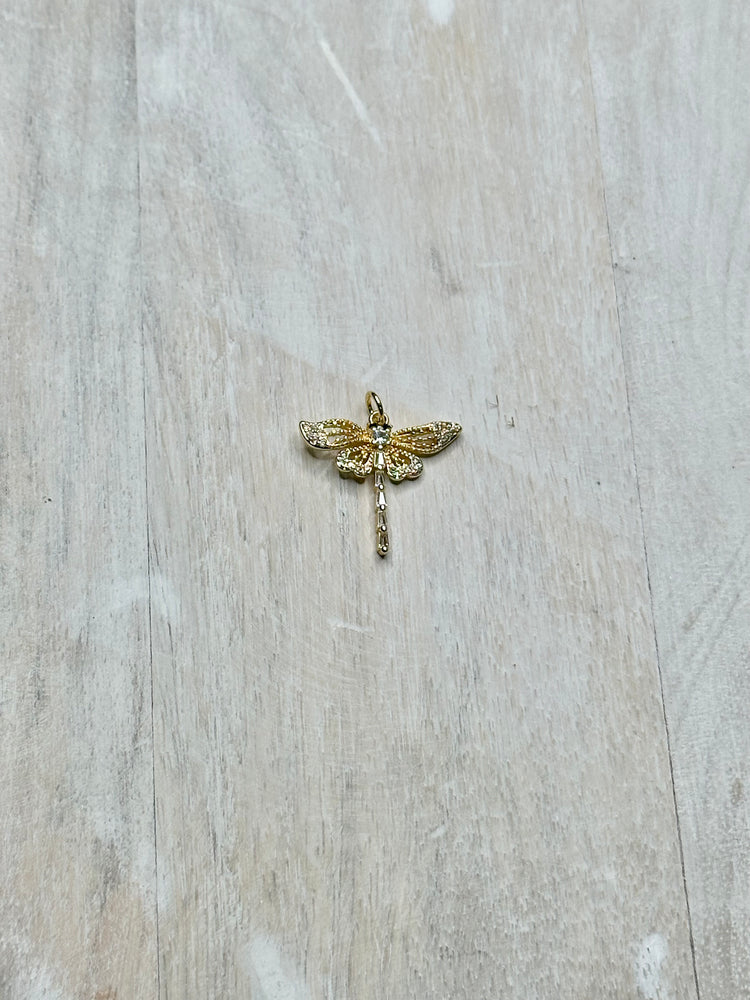 Dragonfly Charm For Charm Bar & Charm Necklace