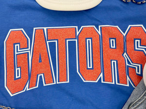 Gator Ruffle Glitter T Shirt