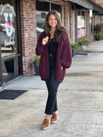 Chunky Cable Cardigan