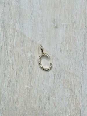 Sleek Initial Charm