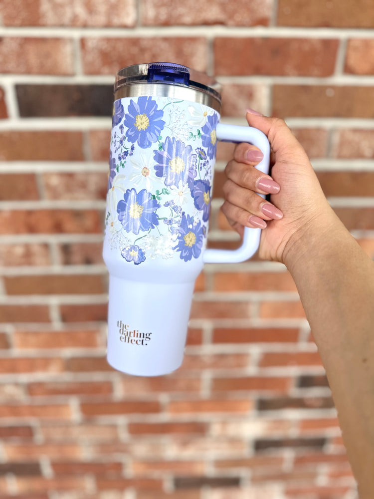 Bouquet Beauty Flip Straw Tumbler