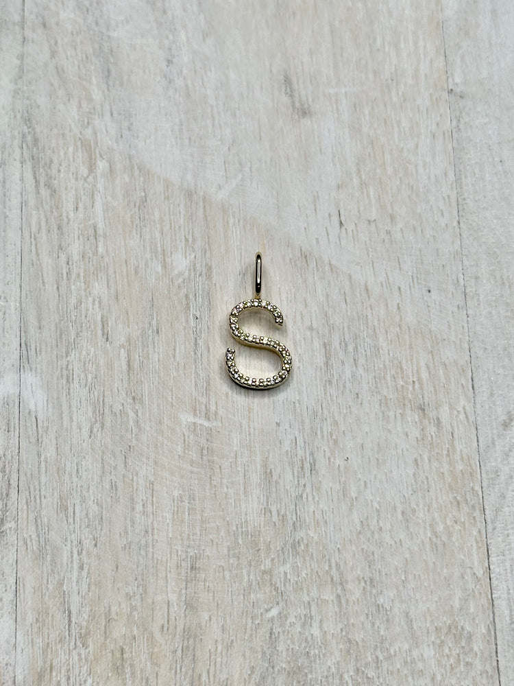 Sleek Initial Charm