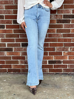 High Rise Tummy Control Slim Boot Jeans