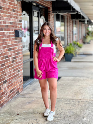 Pink Cambrie  Romper