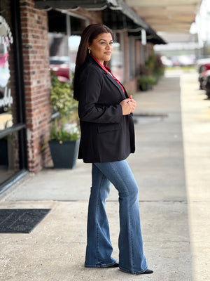 Black Long Sleeve Blazer