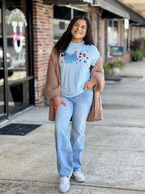 Chunky Cable Cardigan