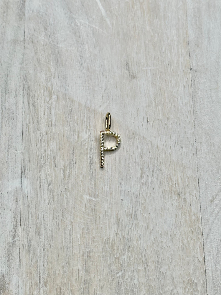 Sleek Initial Charm