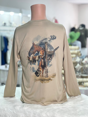 Cowboy Up UPF 50 Performance Shirt