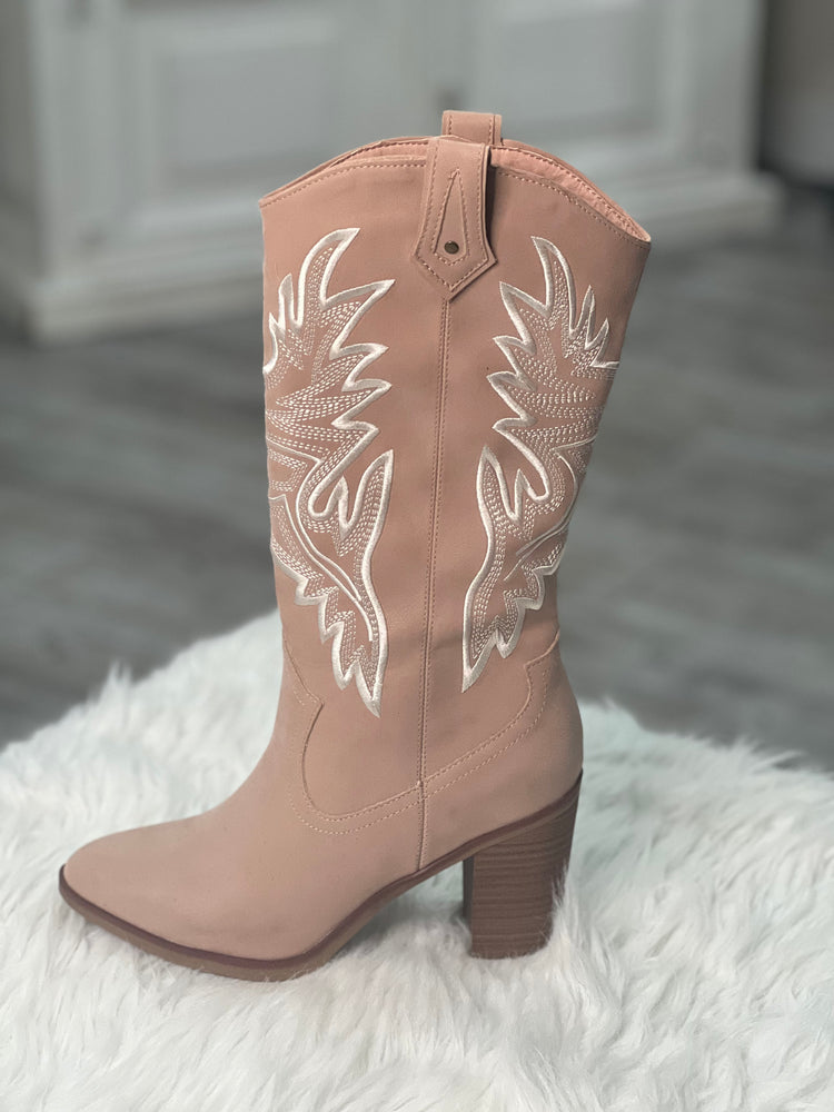 Taley Blush Boots