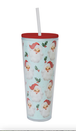 Santa Straw Tumbler