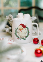 Vintage Santa Ceramic Mug