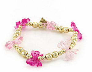 Bow Bracelet Pink