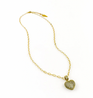 Bubble Heart Necklace