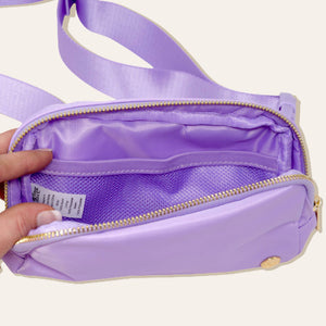 All You Need Belt Bag with Hair Scarf - Luxe Lilac