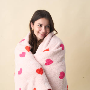 Lil Hearts Cozy Dreams Luxe Blanket