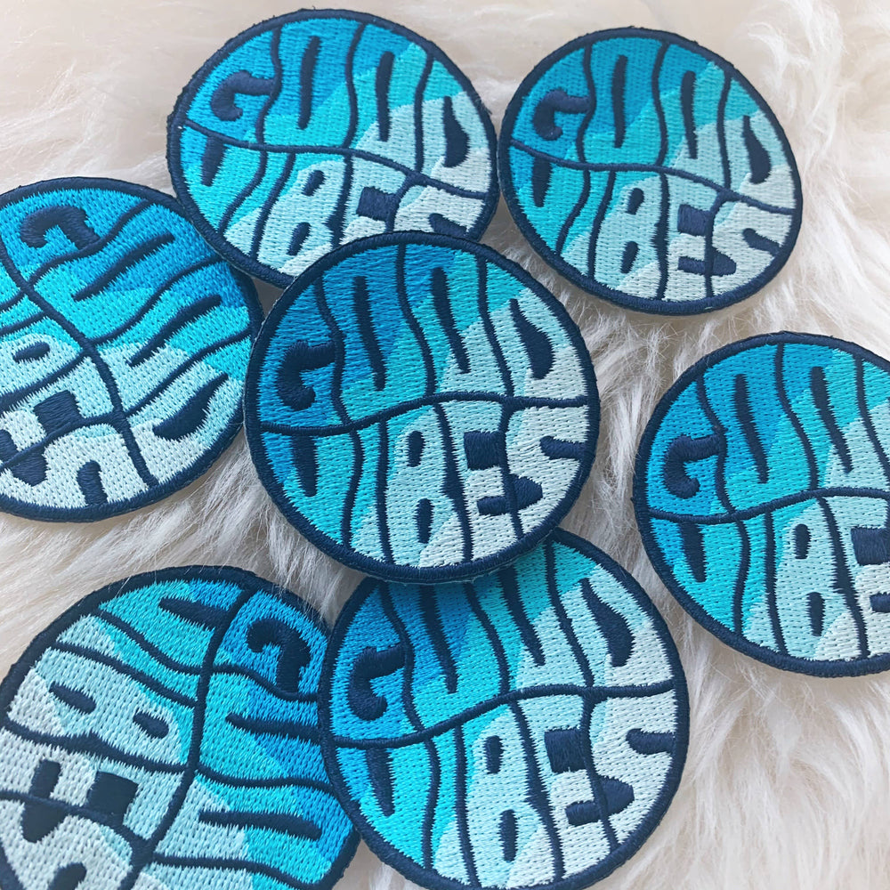 Wildflower + Co. - Patch - Waves Collection - Good Vibes