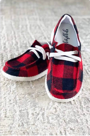 Buffalo Plaid Sneakers